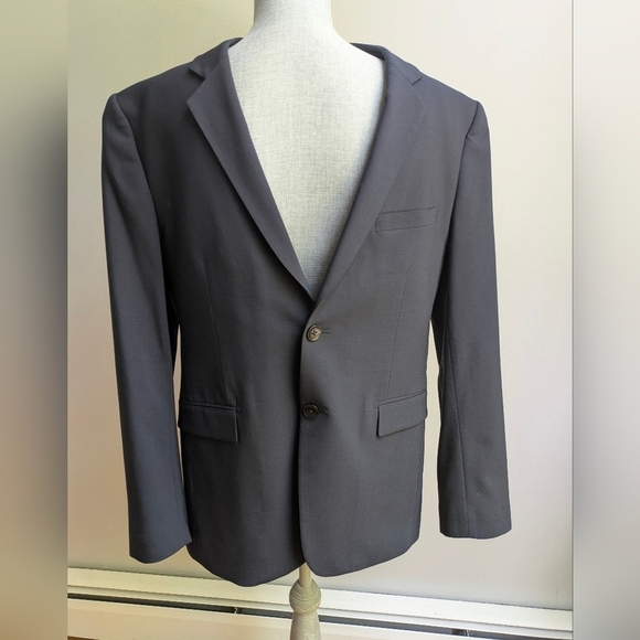 Theory Xylo NP Uomo Slim Fit Suit Jacket - Picture 5 of 15